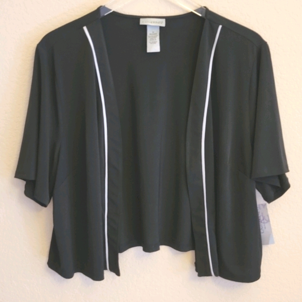 Catherines Open Front Shrug Jacket NWT Sz 1X